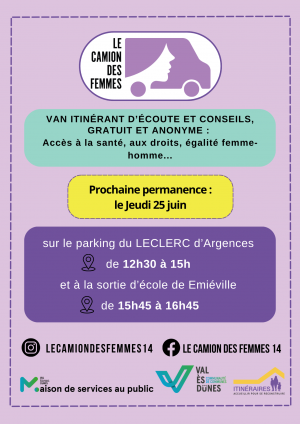 Camion des Femmes affiches VED 25062026